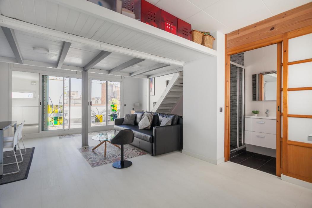 Sunny Terrace Attic In Plaza Espana - New Elevator Appartamento